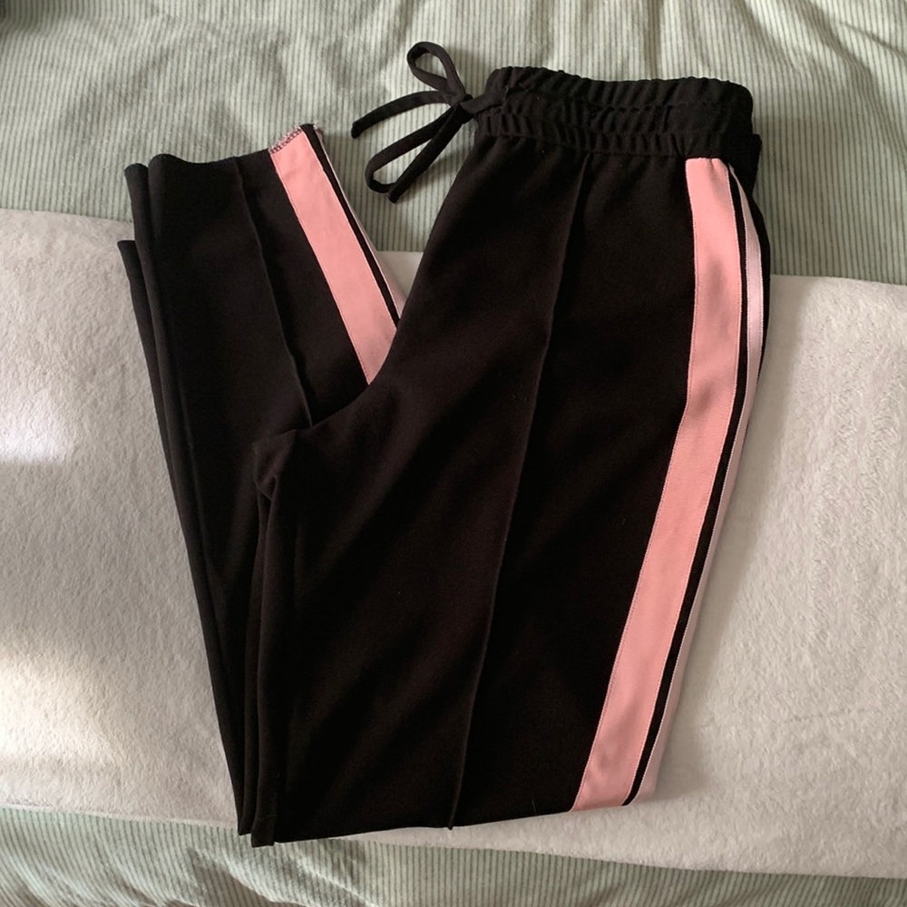 Dynamite Pink Stripe Dress Pants